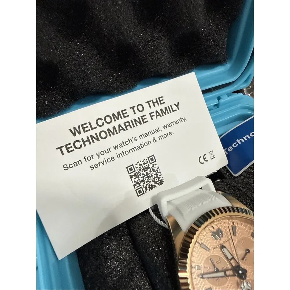 Women’s Technomarine Sea Dream TM-724004 Rose Gold Brand New With Hard Box